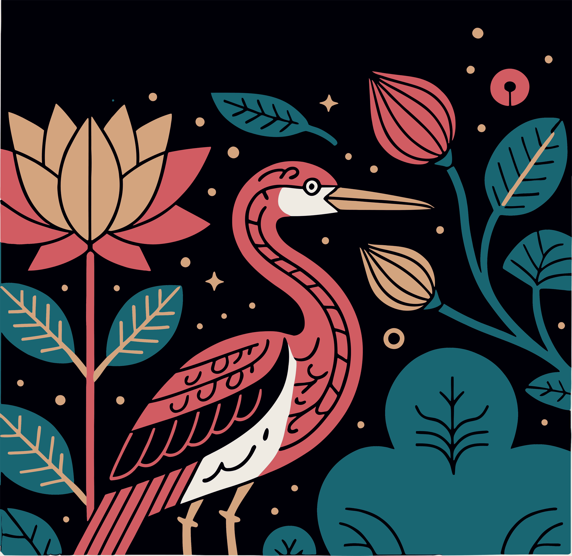 Decorative Sylheti Art Background